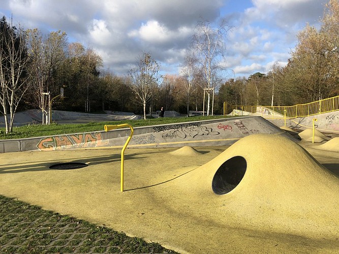 skate park au départ