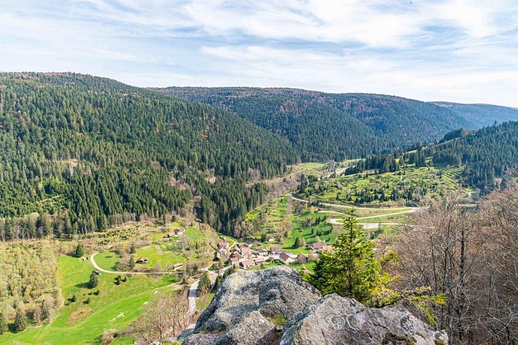 Die Felsen von Valtin