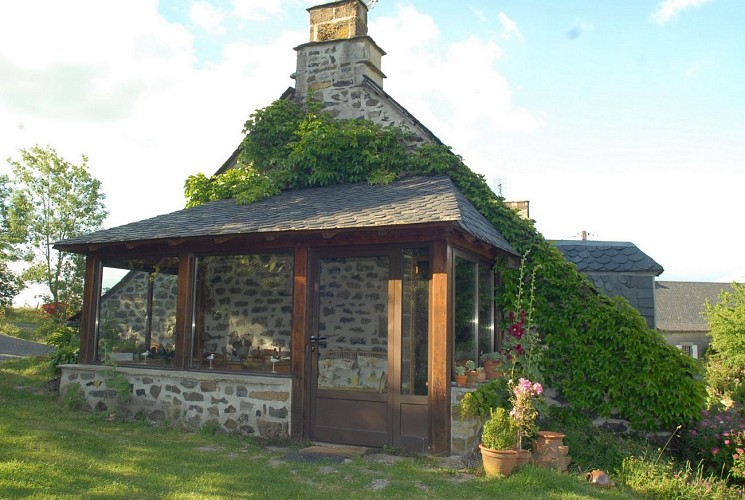 Furnished accommodation at the top of "Les Chevadières"