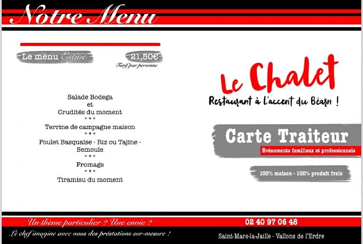 Traiteur - Le Chalet