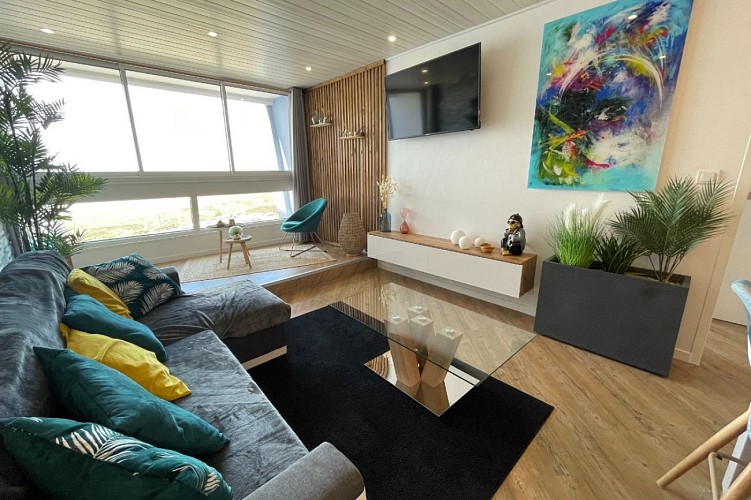 Appartement rénové avec goût avec vue sur l'océan à Saint Jean de Monts en Vendée
