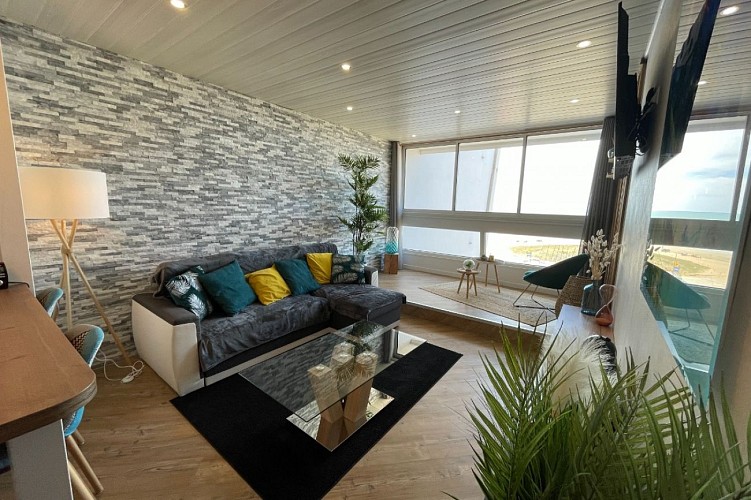 Appartement rénové avec goût avec vue sur l'océan à Saint Jean de Monts en Vendée