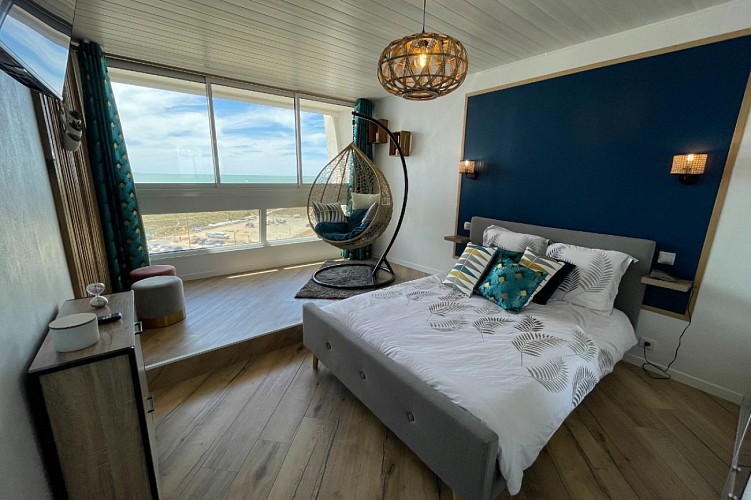 Appartement rénové avec goût avec vue sur l'océan à Saint Jean de Monts en Vendée