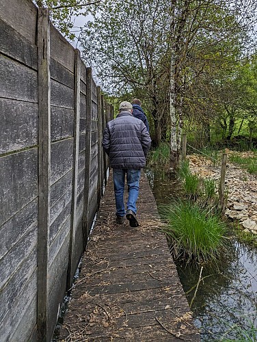 Passerelle et ponton d'observation