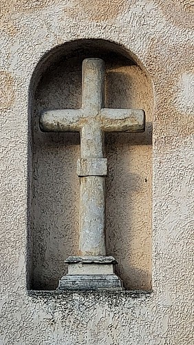 Croix de la montée des champs zooméé