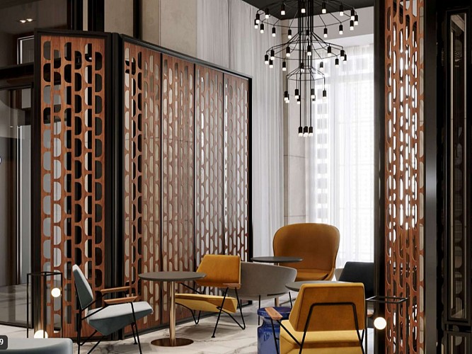 Lobby accueil Novotel