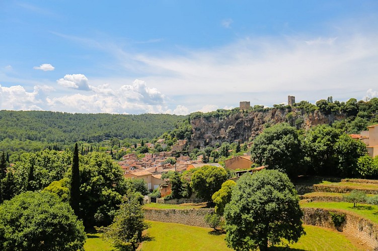 Table d'orientation : Tours Sarrasines