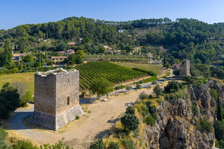 Table d'orientation : Tours Sarrasines