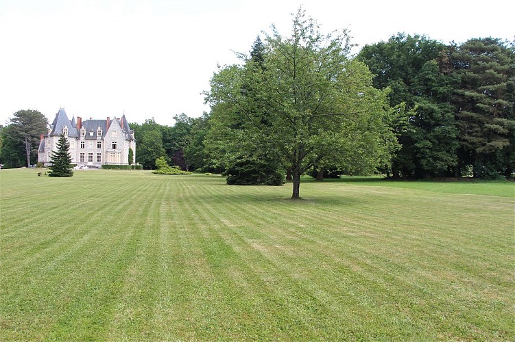 PARC VU DU GÎTE