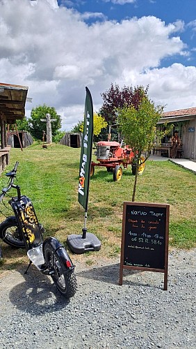 Nomad'Trott - départ de Damvix