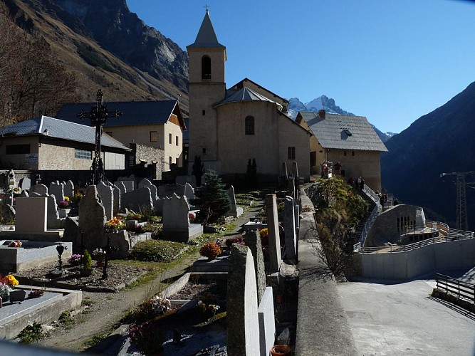 Kerkhof van Saint-Christophe-en-Oisans