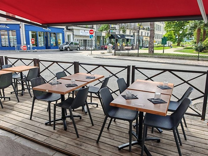 Restaurant Chez Clem - Pau - terrasse
