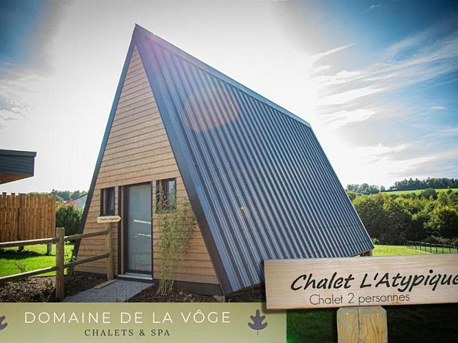 DOMAINE DE LA VÔGE CHALETS ET SPA - L'ATYPIQUE