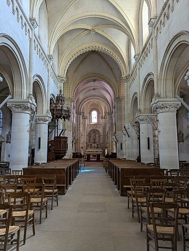 Eglise Saint-Martin (Limésy), vue intérieure