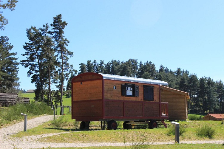 Roulotte - Chalets du Haut-Forez