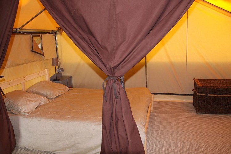 Camping-Lodging du lac- Lacanau-chambre cabatente