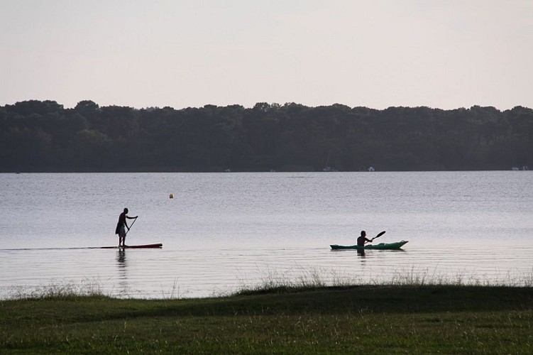 Camping-Lodging du lac- Lacanau-lac