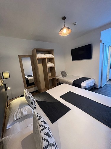 chambre triple