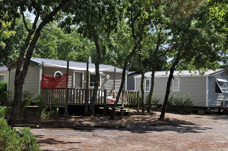 Camping Les Goélands mobilhome Arès ©Les goélands