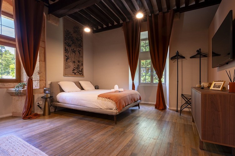 Le Château Dracy le Fort - Espace nuit ©Norman Frick