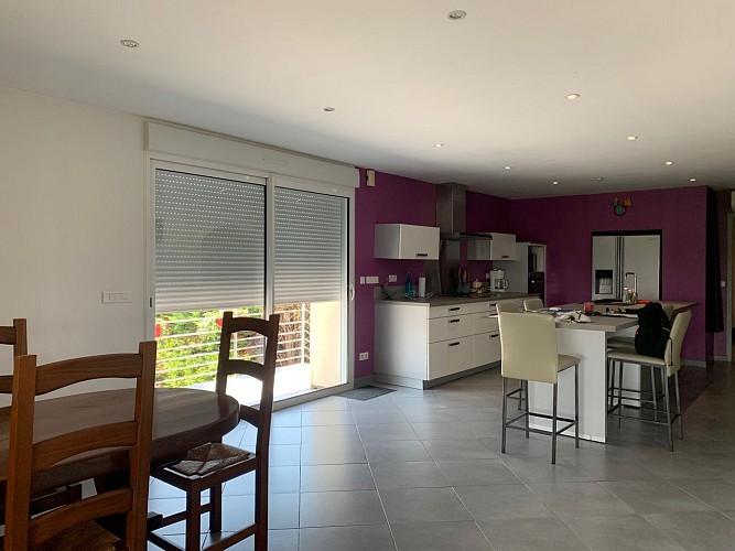 Cuisine gîte maniort