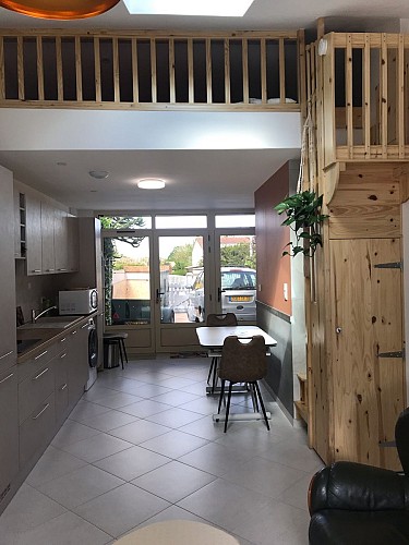 4-Mezzanine cuisine escalier