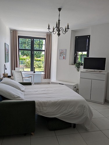 Moineau - Canapé ouvert vue jardin 2