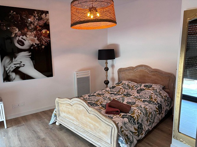 2024 - ROQU - Gîte de l'Estampon - Chambre 1 - ©OT Landes d'Armagnac - LT (2)