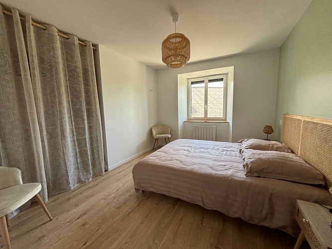 chambre verte 1clos des hirondelles limousin