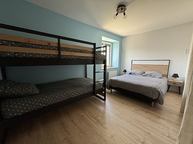 chambre bleue clos des hirondelles limousin