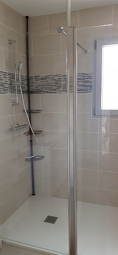 Douche à l'italienne