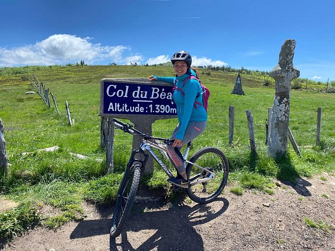 Séjour VTT dans le Forez - Col de la Loge