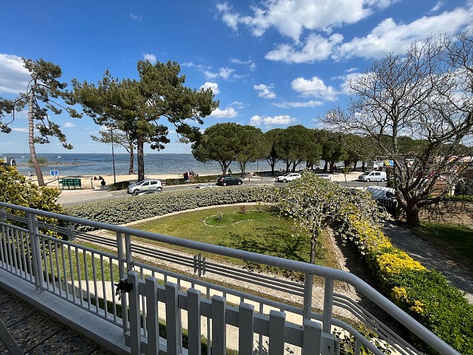 Extérieur donnant sur la plage