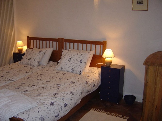 Gîte BELLEVUE 4207 chambre bleu