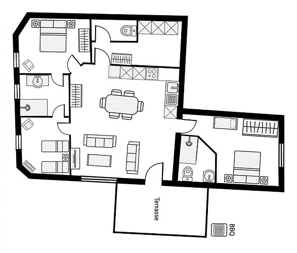 Grand Gîte de Fenouil_Loc saisonnière_Civrac de Blaye_Plan_800x600