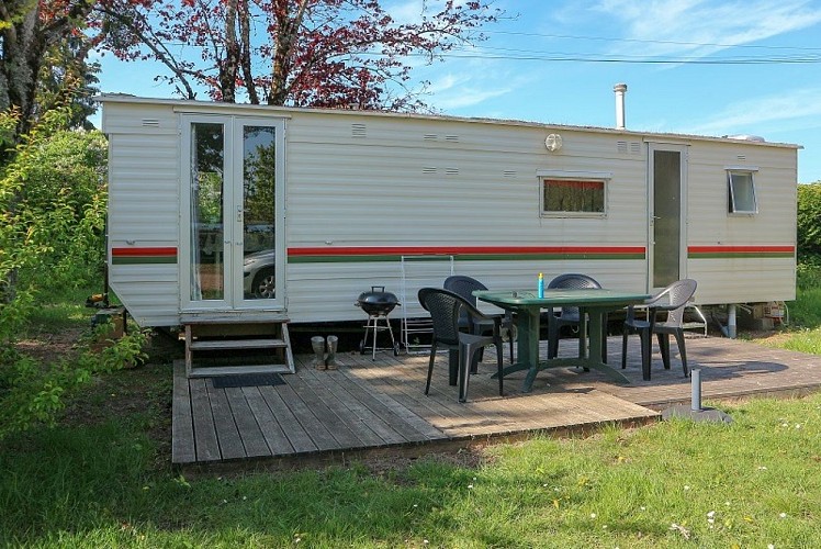Mobil-home du camping de l'étang du goulot à Lormes