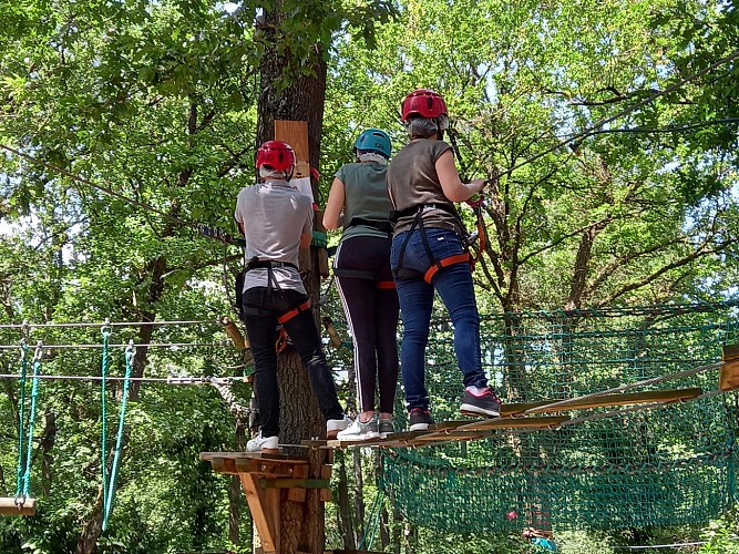 Accro Scape au Parc Saumur Forest Aventures