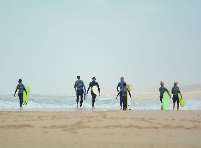 ecole de surf messanges pacome cail landes