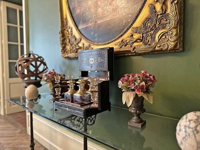 Le Manoir des Perrières à Rochechouart en Haute-Vienne (Nouvelle Aquitaine) - le salon_10