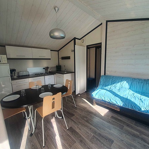 Séjour chalet 6 personnes