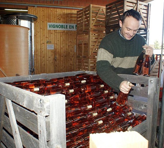 Winzer Gilles Bonnefoy- Domaine de La Madone