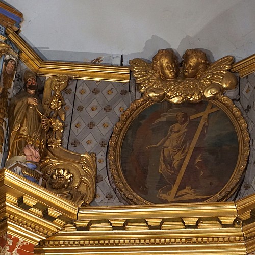Sainte Marie détail retable