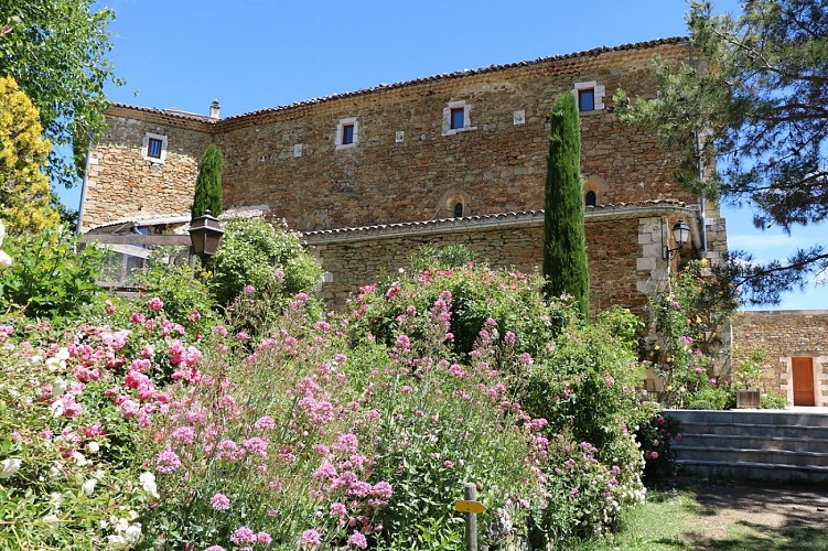 Garten der Abtei von Valsaintes