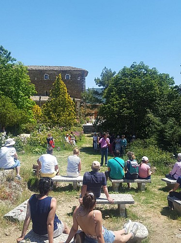 Jardin de l'abbaye de Valsaintes