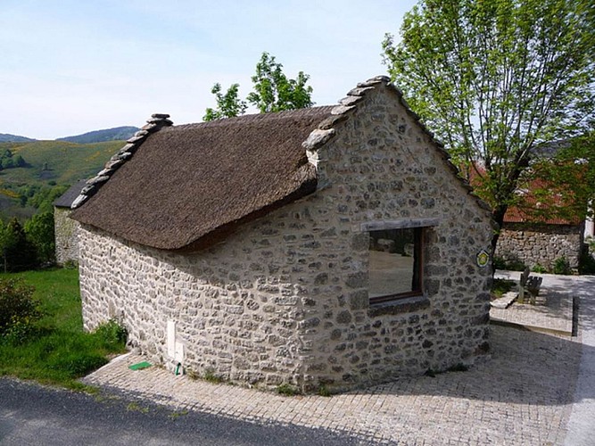 Les toits de chaume à Dourbies