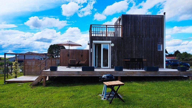 A l'orée des acacias chalet. ©Préjean Tharaud