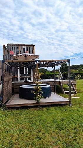 A l'orée des acacias gîte ©Préjean Tharaud