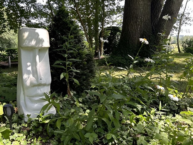 Le pressoir de Lecange détail jardin