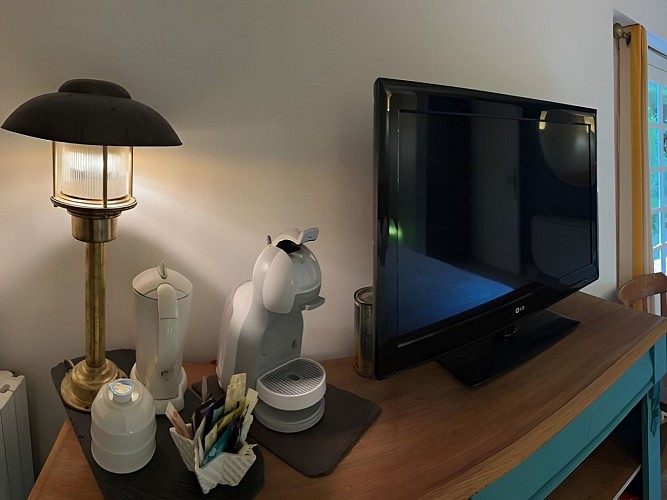 Le Pressoir de Lecange plateau de courtoisie chambre