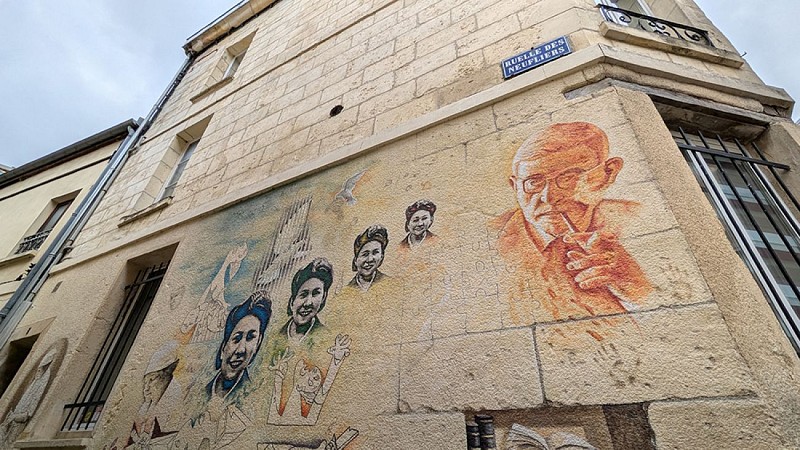 Fresques murales ruelle des Neufliers II